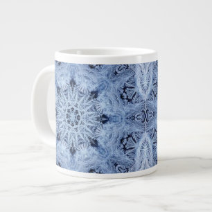 Blue Snowflake Jumbo Mok