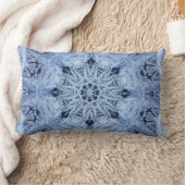 Blue Snowflake Kussen (Deken)