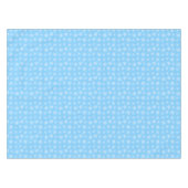 Blue Snowflake Tablecloth Tafelkleed (Voorkant (Horizontaal))
