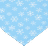 Blue Snowflake Tablecloth Tafelkleed (Gekanteld)