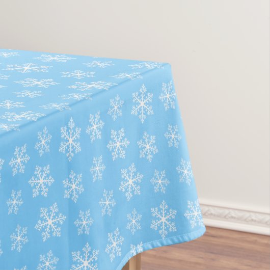 Blue Snowflake Tablecloth Tafelkleed (Voorbeeld)