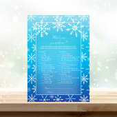 Blue Snowflake wat er op je telefoontoonspel staat Kaart