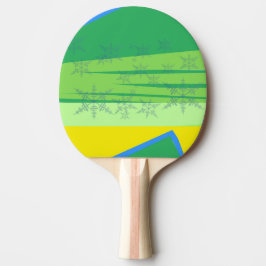 Blue Snowflakes on the Sunrise Mountain Tafeltennisbatje