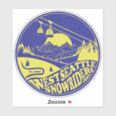 Blue Snowriders Sticker (Vel)