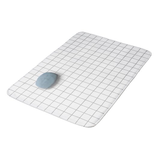 Blue Soap Bath Mat (Gekanteld)