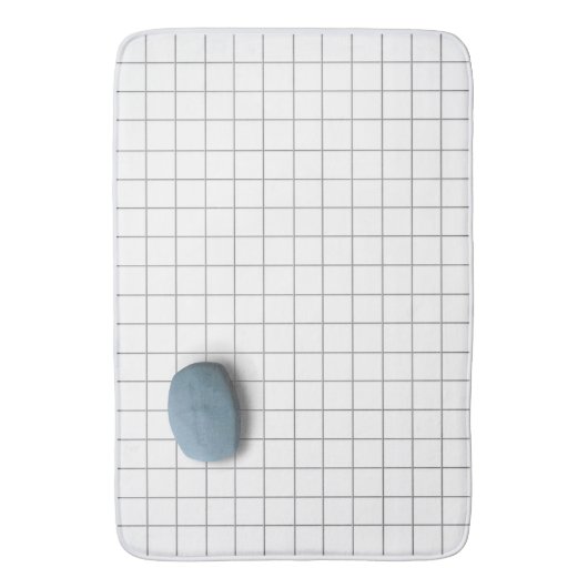 Blue Soap Bath Mat (Voorkant Verticaal)