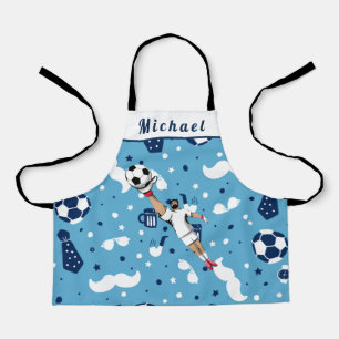 Blue Soccer Goalie Goalkeeper Player's Kind Name Schort