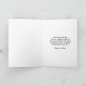 Blue Soccer Sport 9th Birthday Card Kaart (Binnen)