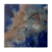 Blue Sodalite close-up Tegeltje (Voorkant)