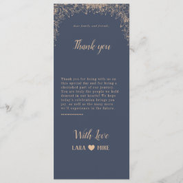 Blue Soft Dank u tafel Kaarten