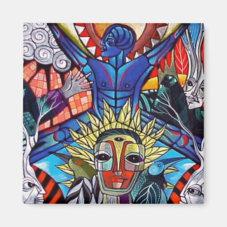 Blue Soul Rising door Gregory Gallo Magneet