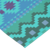 Blue Southwest Pattern - westerne abstracte kunst Tafelkleed (Gekanteld)