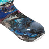 Blue space pouring snijplank (Hoek)