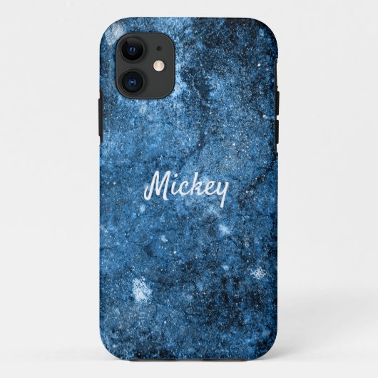 Blue Space Rock Case-Mate iPhone Case (Achterkant)