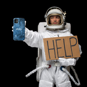 Blue Space Rock Case-Mate iPhone Case