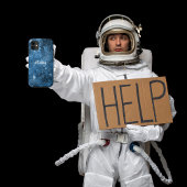 Blue Space Rock Case-Mate iPhone Case