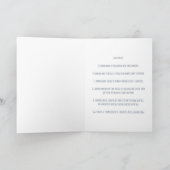 Blue Space Sagittarius Birthday Kaart (Binnen)