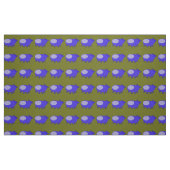 Blue Spaceship Fabric Stof (Fat Quarter)