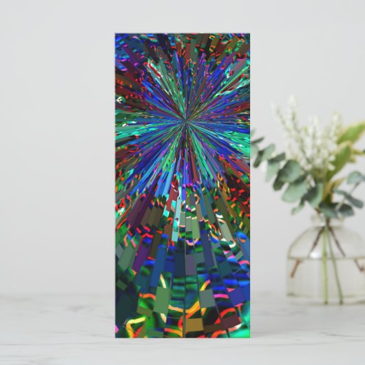 BLUE Sparkle Art Star Planet Comet Solar Nightsky (Staand voorkant)