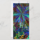 BLUE Sparkle Art Star Planet Comet Solar Nightsky (Voorkant)