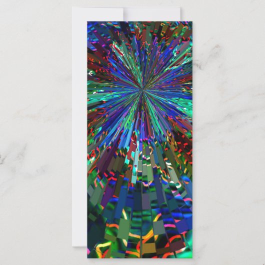 BLUE Sparkle Art Star Planet Comet Solar Nightsky (Voorkant)