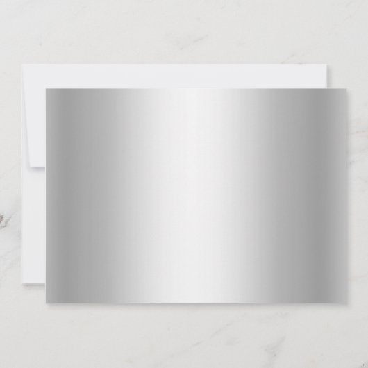 Blue Sparkle Princess Theme Sweet 16 Invite Kaart (Achterkant)