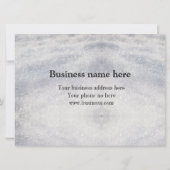 Blue Sparkle Voeg logo Tekst Naam Een Cadeaubon to (Achterkant)