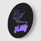Blue Sparkle William, Naam, Logo, Grote Klok (Hoek)