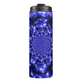 Blue Sparkling Lights Thermosbeker (Voorkant)