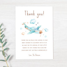 Blue Speelgoed Airplane Boy Baby shower