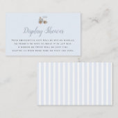 Blue Speelgoed Train Display Douche Informatiekaartje (Voorkant / Achterkant)