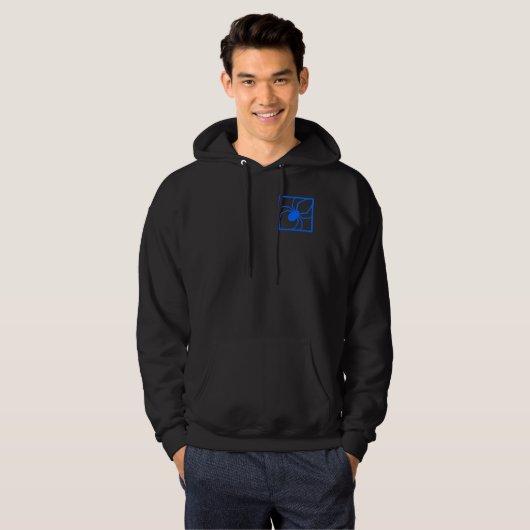 Blue Spider Nerd Tech Sweat Shirt (Voorkant volledig)