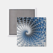 Blue Spiral Magnet (Voorkant / Achterkant)
