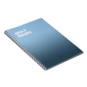 Blue Spiral Notitieboek - "Notes & Thought" tijdsc (Rechterzijde)