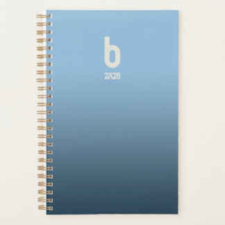 Blue Spiral Planner – 2026 Breath