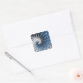 Blue Spiral Sticker (Envelop)