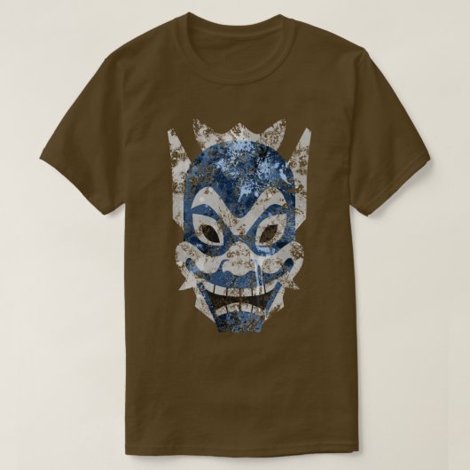 Blue Spirit Splatter T-shirt (Design voorkant)