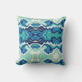 Blue Splash 1 - Sierkussen voor buiten