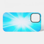 BLUE SPLASH iPhone HOESJE (Achterkant horizontaal)