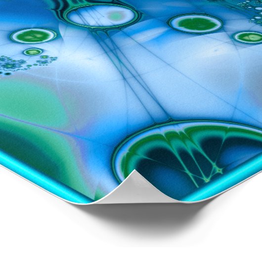 Blue Splash Poster (Hoek)