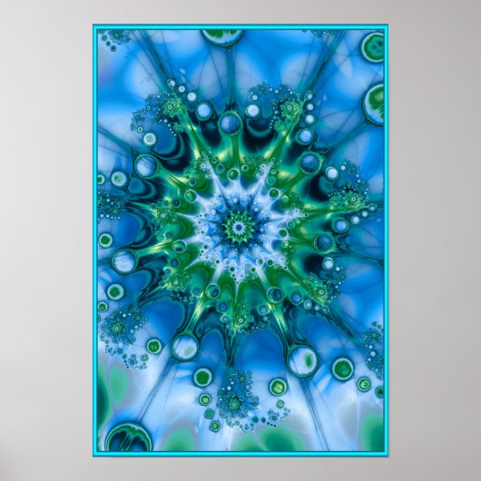 Blue Splash Poster (Voorkant)