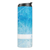 Blue Splash Thermosbeker (Gedraaid links)