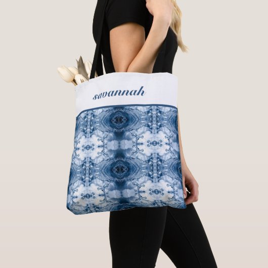 Blue Splash Tote Bag (Dichtbij)
