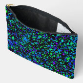 Blue Splatter - Accessoirezak Etui (Open)