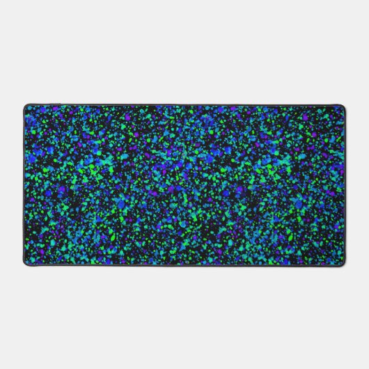 Blue Splatter - Bureaumat (Voorkant)