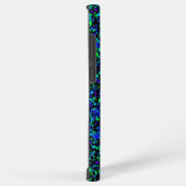 Blue Splatter - Samsung Hoesje Samsung Galaxy Hoesje (Rechterkant)