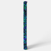 Blue Splatter - Samsung Hoesje Samsung Galaxy Hoesje (Linkerkant)