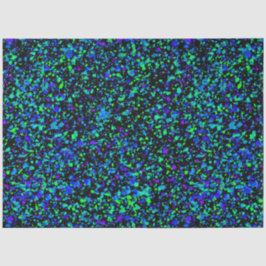 Blue Splatter - Weefselpapier Tissuepapier