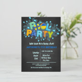 Blue Splish Splash komt naar onze basenpool Kaart (Staand voorkant)