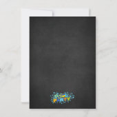 Blue Splish Splash komt naar onze basenpool Kaart (Achterkant)